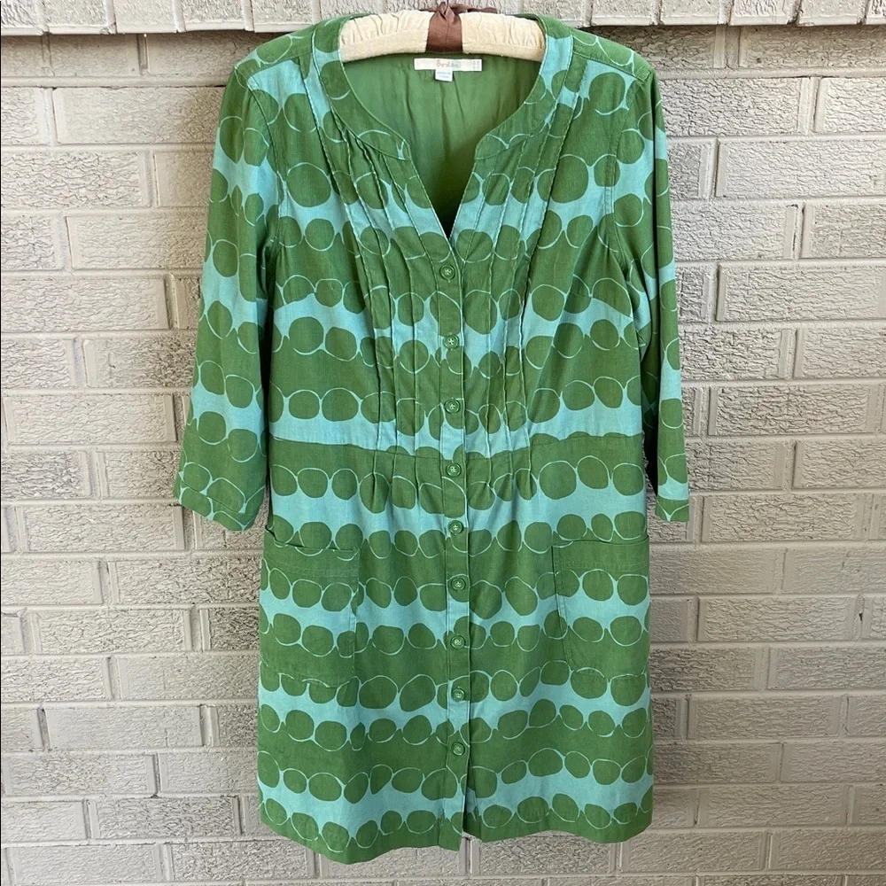 boden green corduroy dress Boden Cecily Belted Long Sleeve Cotton Corduroy Midi Dress in Woodland Green at Nordstrom, Size 2